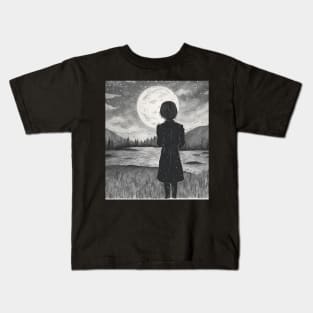 Who stole the night? Kids T-Shirt